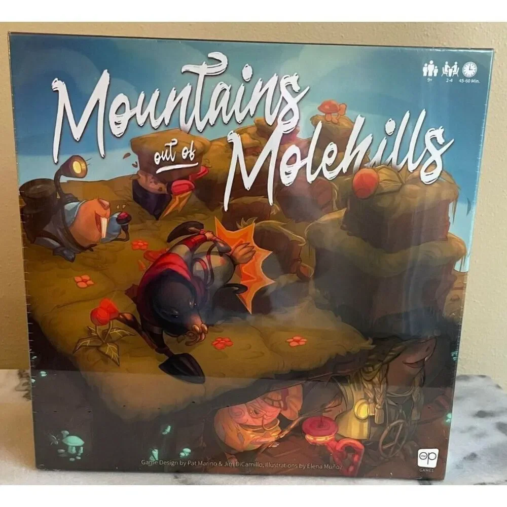 OP Games Mountains Out of Molehills Board Game
